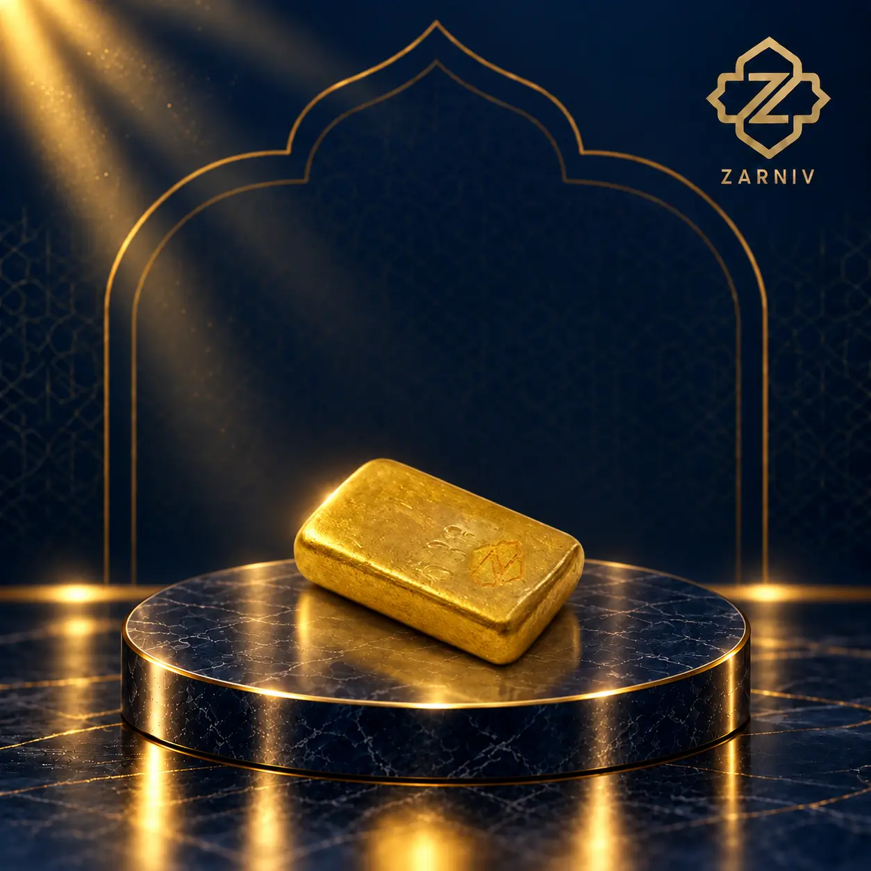 شمش طلا 40 گرمی